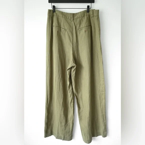 Madewell "The Harlow" Linen Pant NWT - Picture 10 of 11